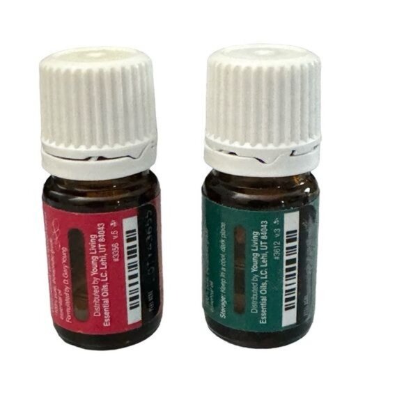 Young Living Essential Oils, Set of 2 Christmas Spirit and Pine 5ml each NWT - Picture 3 of 5